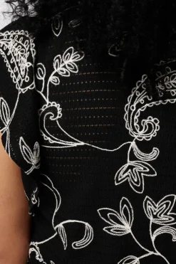 Top avec imprimé paisley