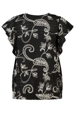 Top avec imprimé paisley