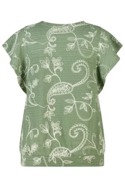 Top avec imprimé paisley
