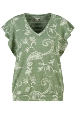 Top avec imprimé paisley