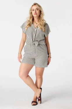 Top bouclé avec imprimé