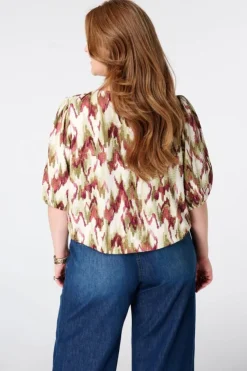 Top à manches ballon
