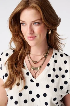 Top à pois
