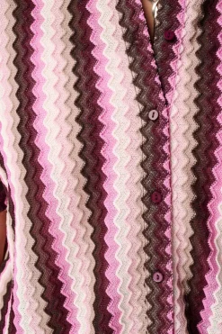 Top polo en crochet