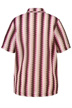 Top polo en crochet