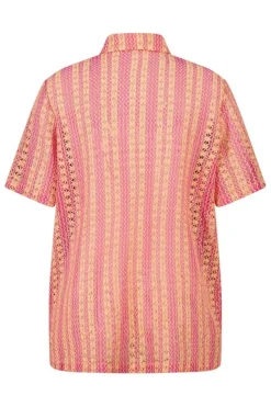 Top polo en crochet