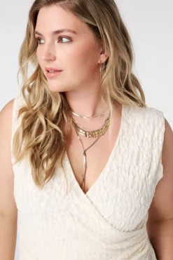 Top portefeuille avec dentelle
