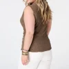 Top portefeuille avec dentelle