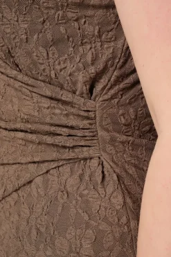 Top portefeuille avec dentelle
