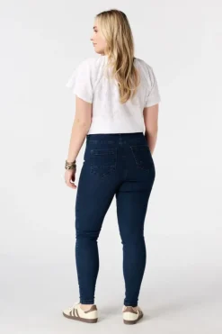 Tregging aspect denim
