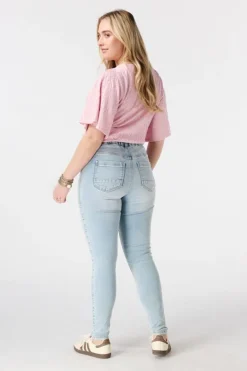 Tregging aspect denim