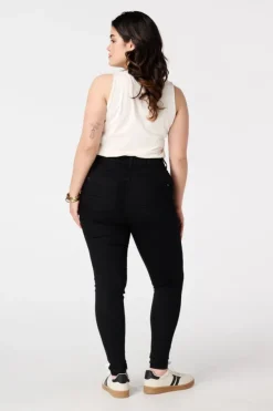 Tregging aspect denim