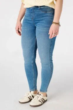 Tregging aspect denim