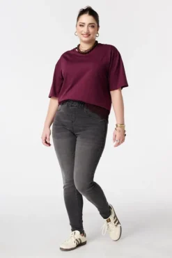Tregging aspect denim