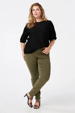 Tregging avec un look denim