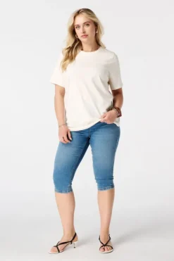 Tregging capri aspect denim