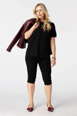 Tregging capri aspect denim