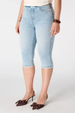 Tregging capri aspect denim