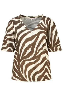 T shirt avec col en V