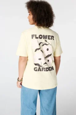 T shirt avec imprimé au dos