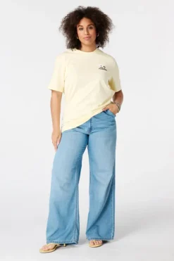 T shirt avec imprimé au dos