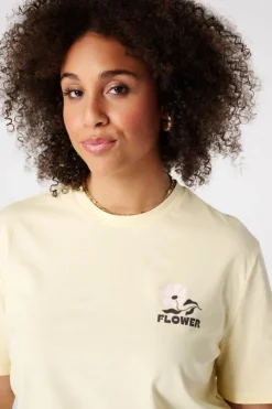 T shirt avec imprimé au dos
