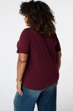 T shirt avec perles