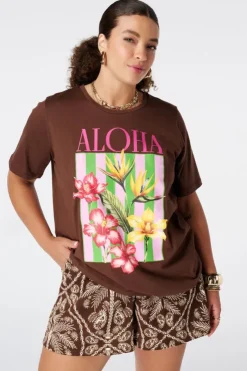 T-shirt avec texte