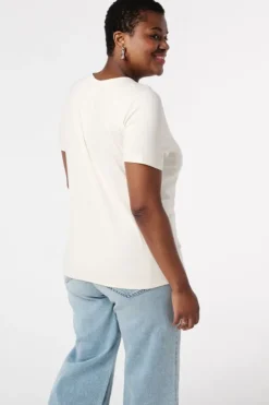 T-shirt à col en V