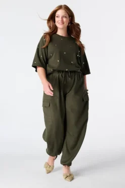 T shirt en tissu sweat