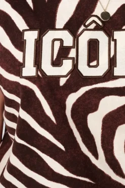T-shirt à imprimé animalier