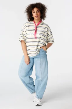 T shirt oversize avec illustration