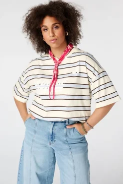 T shirt oversize avec illustration