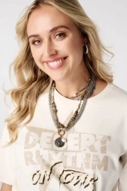 T shirt oversize avec imprimé